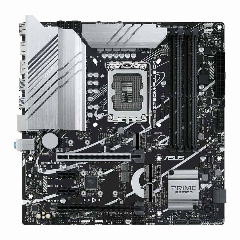 (image for) ASUS PRIME Z790M-PLUS D4 DDR4 PCIe 5.0 MicroATX Open Box Motherboard